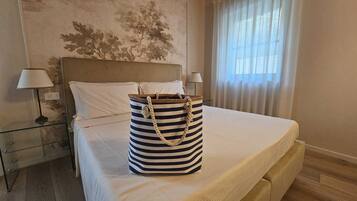 1 bedroom, iron/ironing board, travel crib, free WiFi