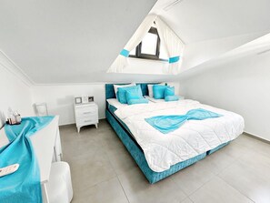 4 chambres, fer et planche à repasser, lit parapluie, Wi-Fi gratuit