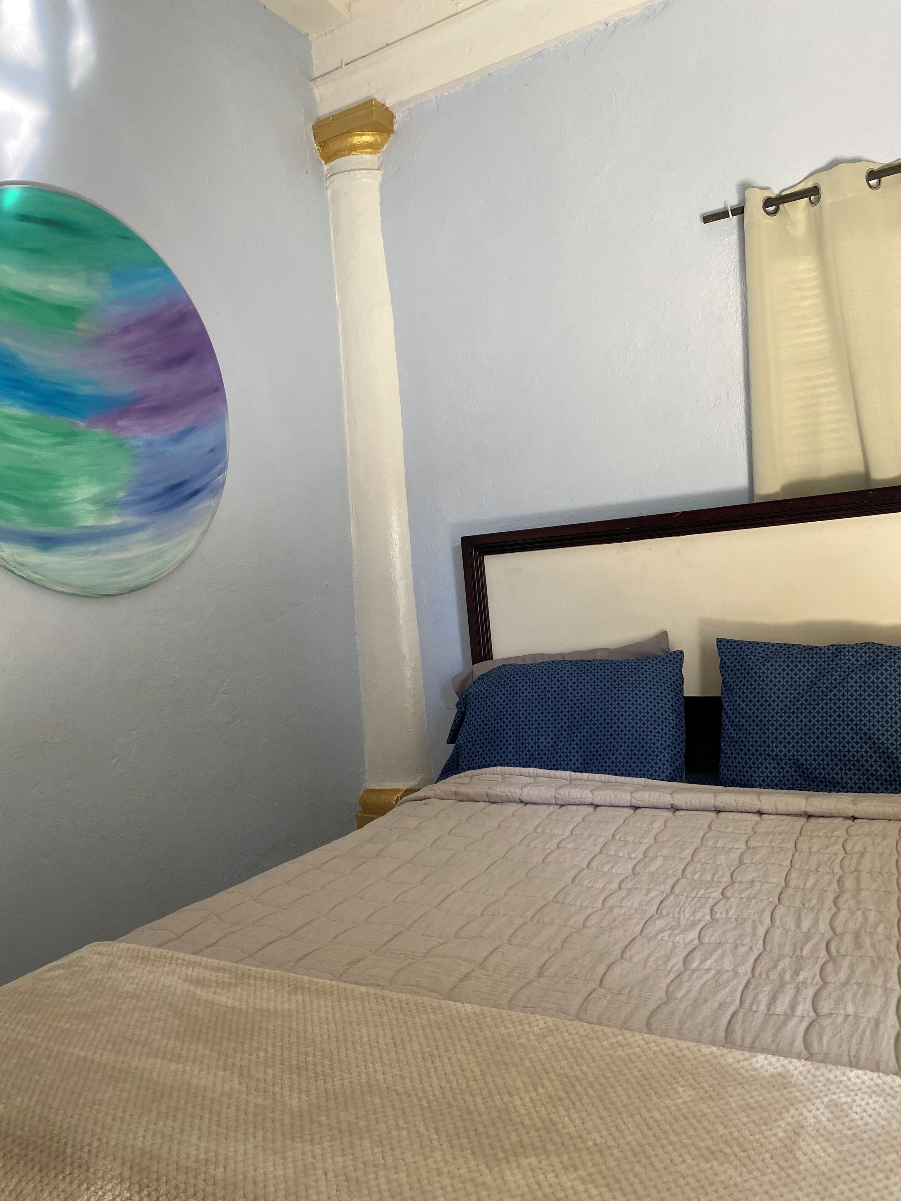 Skrivebord, strygejern/strygebræt, gratis Wi-Fi, sengetøj