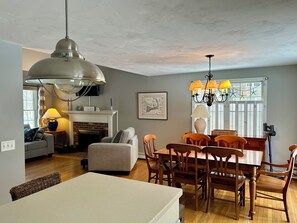 TV, books - Dog-Friendly Brewster Home with Deeded Pond Access, Sleeps 7 (Brewster)