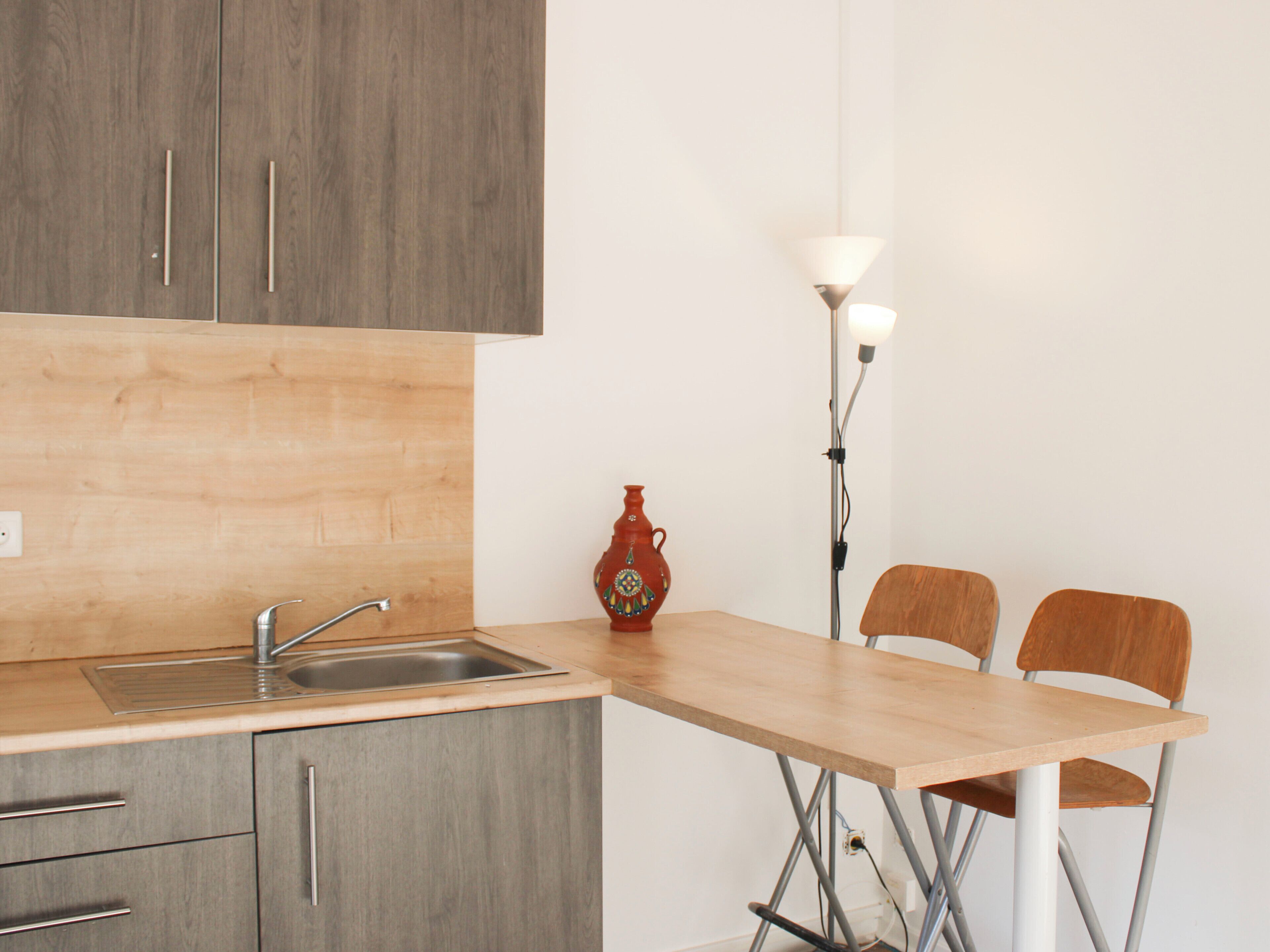 Frigorífico, microondas y horno