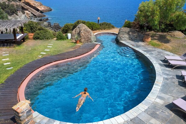 Pool - Much more than a holiday home, rent your own private village! (Nea Styra)