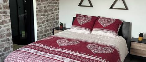 Ferros/tábuas de passar roupa, Wi-Fi, roupa de cama