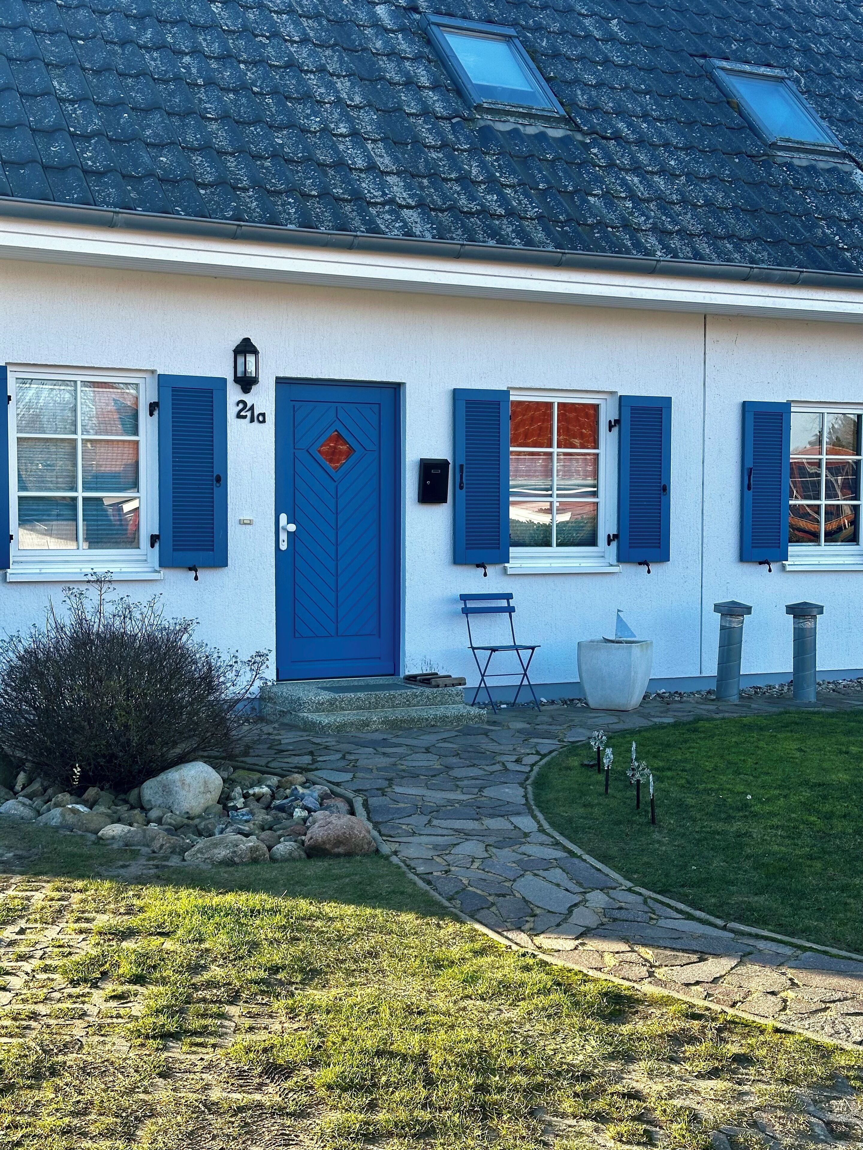 Gemütliche Doppelhaushalte mit Terrasse, Parkplatz direkt am Eingang