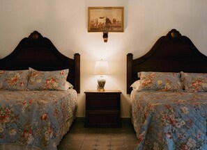 Habitación Deluxe doble, vistas al jardín | Espacio para trabajar con un portátil y wifi gratis