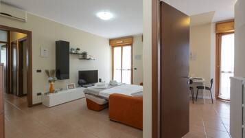 1 Schlafzimmer, Bügeleisen/Bügelbrett, kostenloses WLAN, Bettwäsche