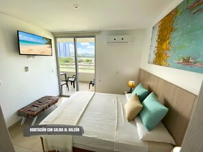 Internet, bed sheets - Velas al Mar Apartment –Near the Beach SOHO – 323A (Santa Marta)