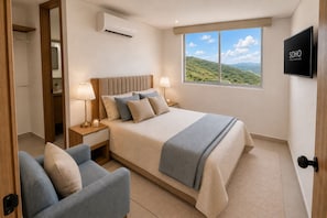 2 bedrooms, bed sheets - Ambar Roca Apartment – Near the Sea by SOHO – 353A (Santa Marta)