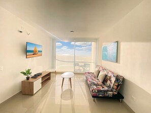 TV - Aragoa Apartment – Near the Sea by SOHO – 363A (Santa Marta)