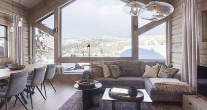 Skjønnhet Cottage – Luxury Chalet next to ski slopes