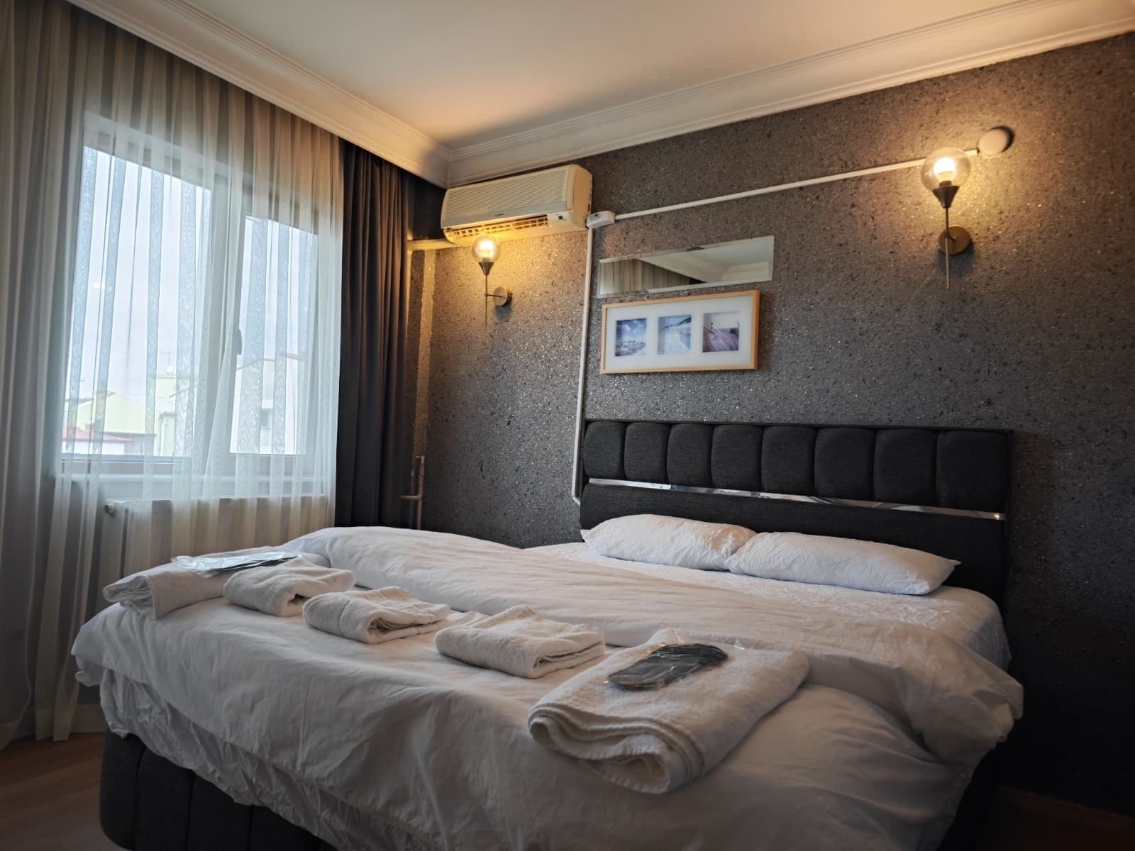 Chambre classique double, balcon | Accès au Wi-Fi (inclus)