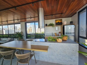 Dining - Newly opened apartment building near Carnival at Barra Shopping Mall! (Salvador)