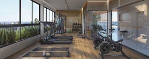 Fitness facility - Newly opened apartment building near Carnival at Barra Shopping Mall! (Salvador)