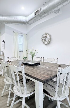 Dining - Steps to the Sand - 3BR Beach Block Bungalow! (Atlantic City)