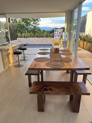 Dining - Mussi House Resort in beautiful Sopetrán with cool AC and private pool (Sopetrán)
