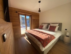 1 bedroom, bed sheets - Ground floor, terrace, ski locker, 48m², Les Gets (Les Gets)