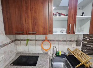 Private kitchen - El Chalet del Gato!, Apartment 1 (Viña del Mar)