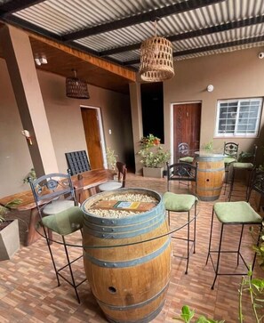 Outdoor dining - Don Raul (Puerto Iguazú)