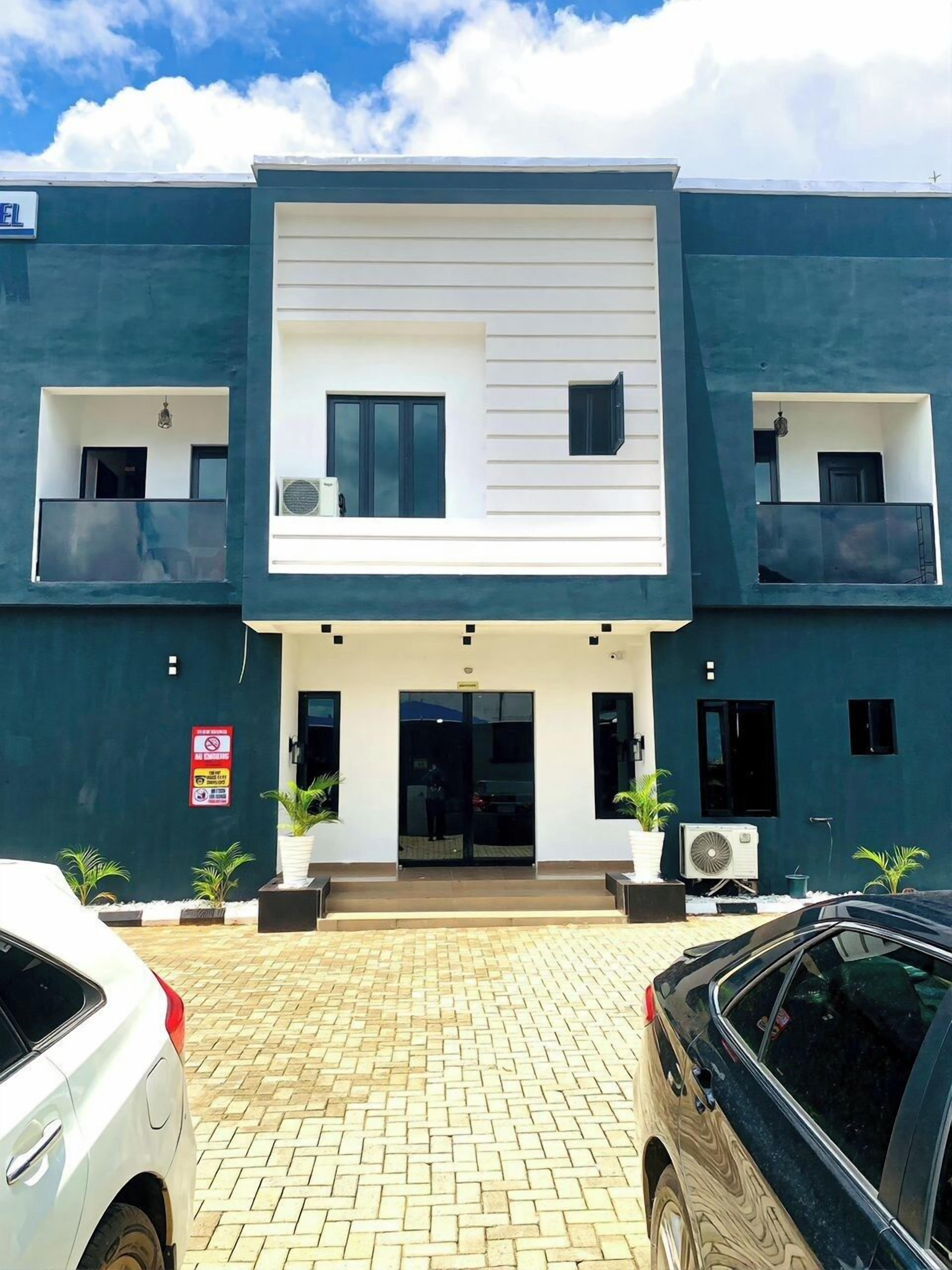 Voorkant van accommodatie