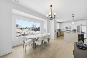 Dining - Mountain View House with Pool & Hot Tub Access (Eden)