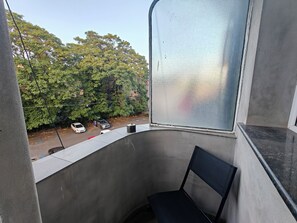 Vue depuis le balcon