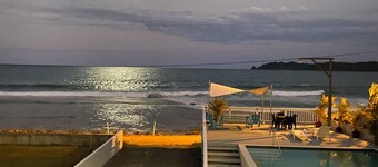 House in front of the sea