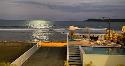 House in front of the sea