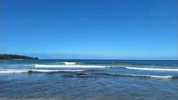 Aan het strand