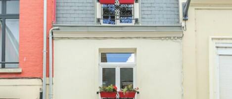 Fassade der Unterkunft