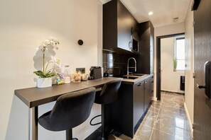 Deluxe appartement, 1 queensize bed | Privékeuken