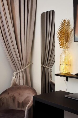 Deluxe appartement, 1 queensize bed | Woonruimte