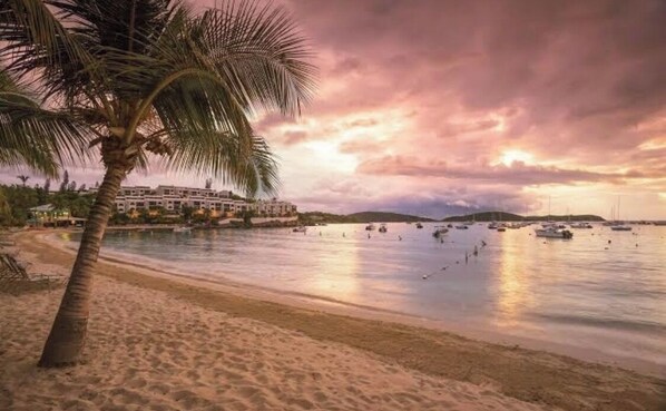 Sun-loungers, beach towels - Gorgeous 4-bdr Cowpet Bay Waterfront condo, steps from Beach (St Thomas)