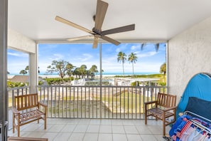 Interior - This Gulf-front one-bedroom, one-bath villa is all about location, views & value (Captiva)