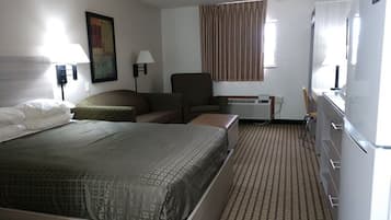 Studio, 1 queensize-seng med sovesofa, ikke-røyk, tekjøkken | Skrivebord, skrivebord for bærbar PC og strykejern/-brett