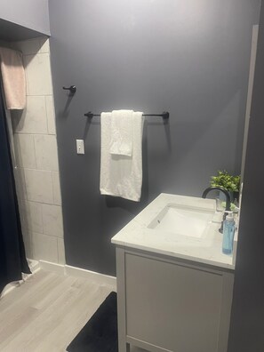 Hair dryer, towels, soap, toilet paper - Addie’s Place- Rooms to Relax in This 4-Bedroom home located in York, Al (York)