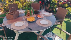 Outdoor dining - Casa Ellen in Los Alcazares Spanien (Los Alcázares)