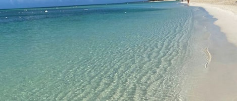 Sun-loungers, beach towels