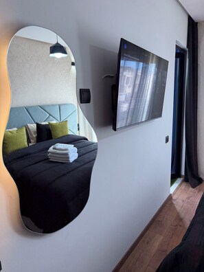 1 bedroom, iron/ironing board, WiFi, bed sheets - Studio Stadium Oasis Casablanca (Casablanca)