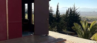 Scenic Mountain-View Cabin w/ Pool & BBQ Terrace