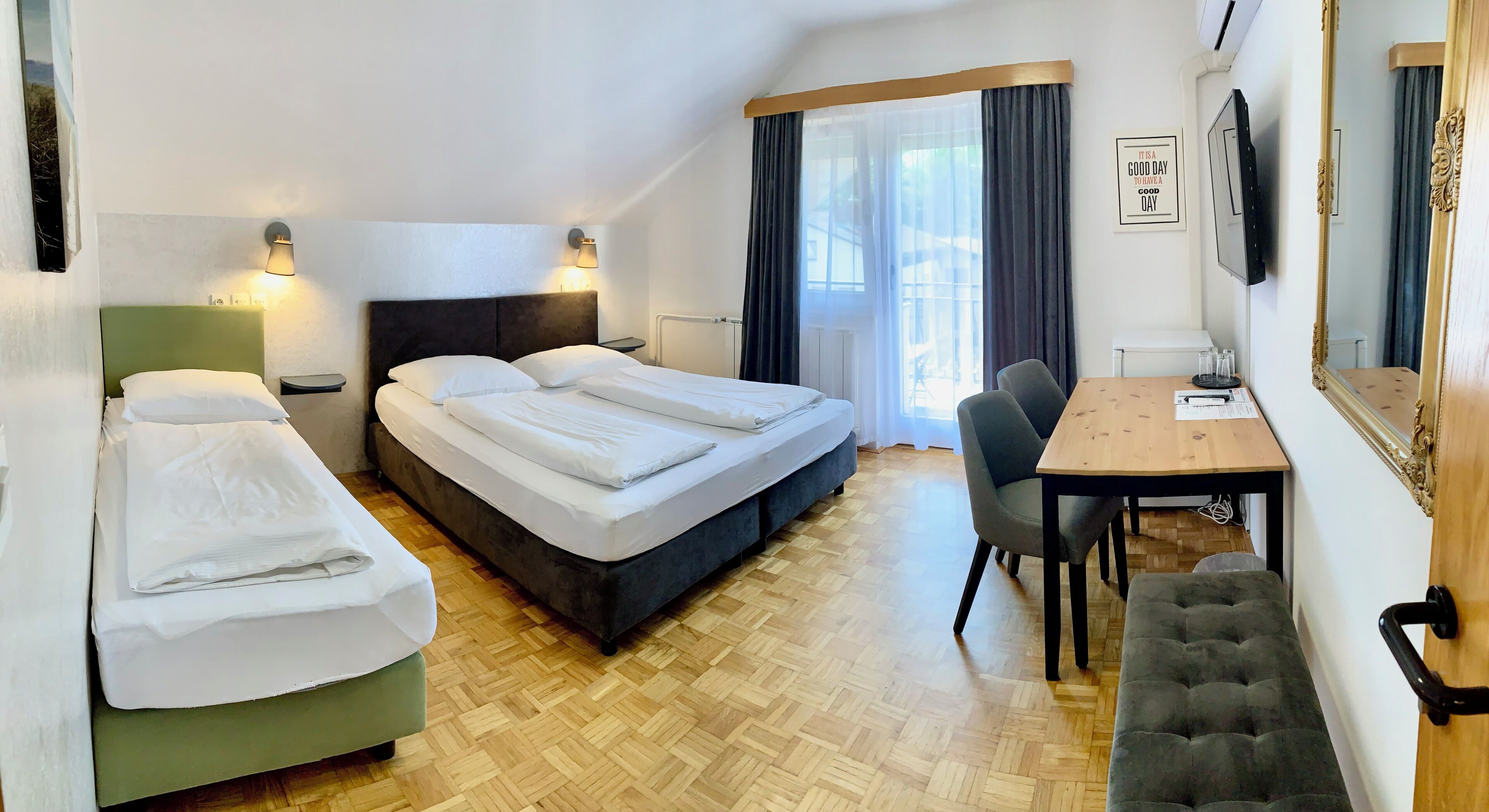 Kamar Keluarga, balkon, pemandangan kota | Wi-Fi gratis