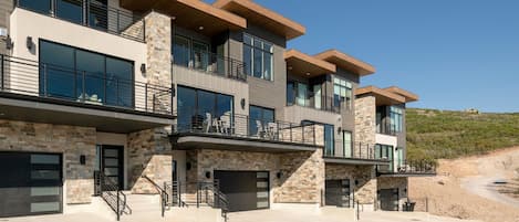 Luxus-Stadtwohnung, Seeblick | Außenbereich