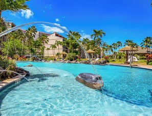 Pool - Oceanview Condo - Pools, Hot Tub, Spa & Beach (Lahaina)