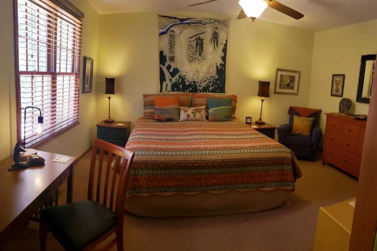 Standard Double Room, 1 King Bed, Non Smoking, Mountain View | Iron/ironing board, free WiFi