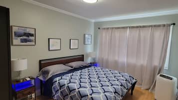 2 habitaciones, tabla de planchar con plancha y wifi gratis