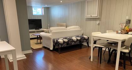 Spacious 1 Bedroom Suite on Subway Line!
