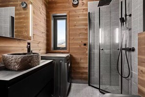 Hair dryer, towels, toilet paper - Exclusive cabin and annex at the top of Hodlekve (Vestland)