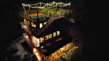 Front of property - evening/night