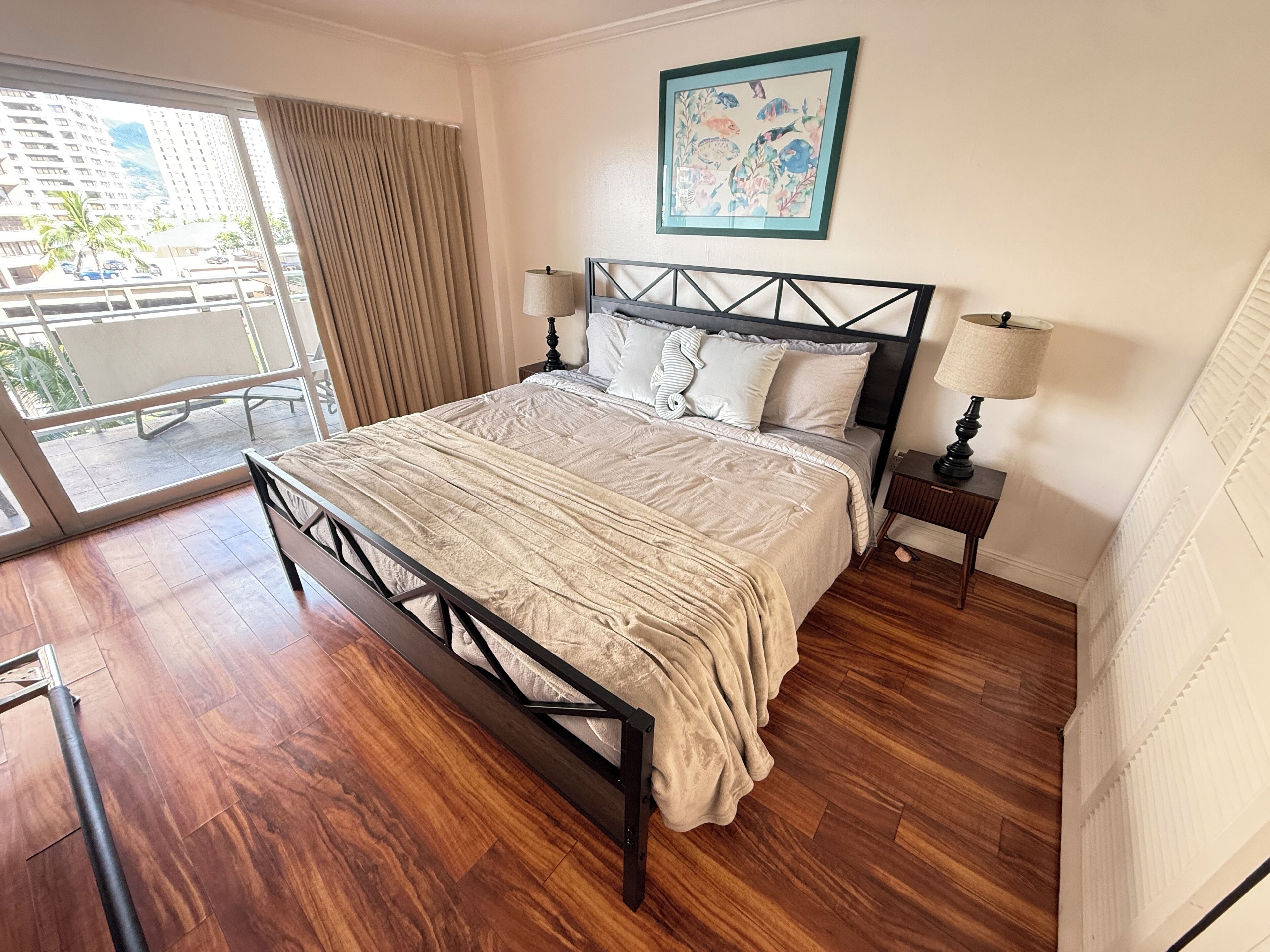 1 bedroom, iron/ironing board, free WiFi, bed sheets