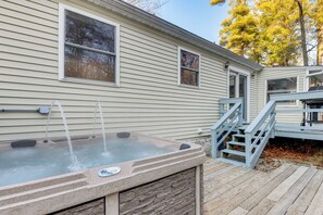 Bain à remous extérieur
