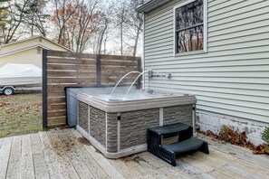 Bain à remous extérieur